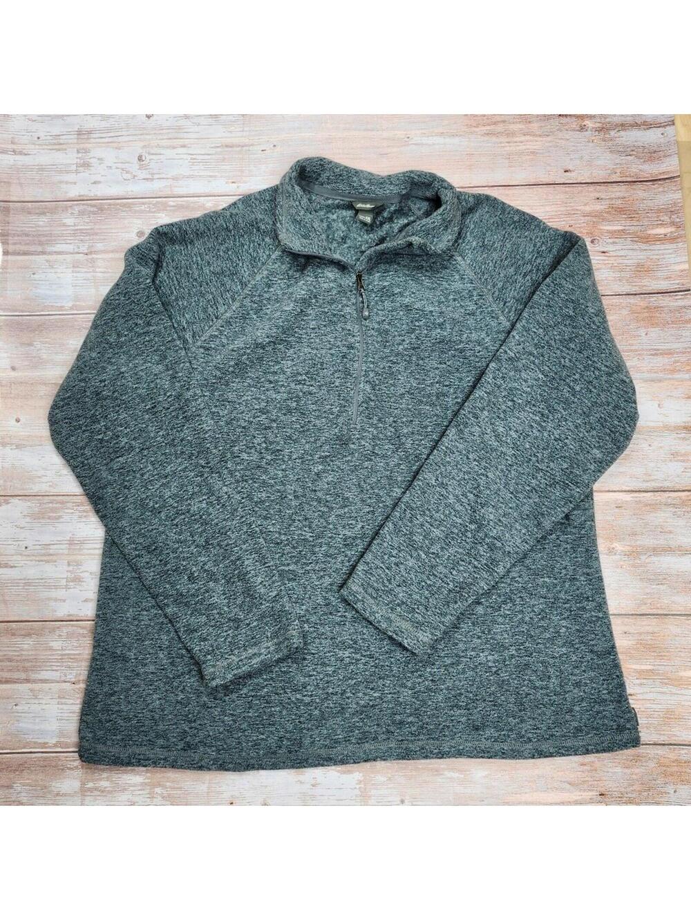 Eddie Bauer Women's Plus Half-Zip Polar Fleece Jacket XXL
